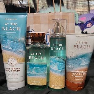 Bath & Body Works Blue and White Body Wash